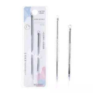 2개묶음 압출기 피지압출기 압출패치 피지기 압출핀셋 피부관리 미용소품