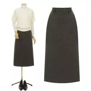 [페이지플린] 트윌보카시H라인스커트_P5DSK002C