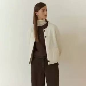 [온앤온](강남점)소매 배색 패딩 점퍼 NEP5WM901_03