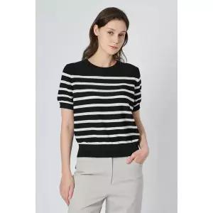 [BCBG](대구신세계)G 스트라이프 니트탑(B5F7G485)