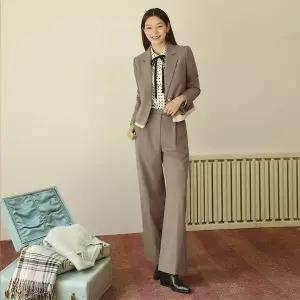 [SI](의정부점)벨티드 세미 와이드 슬랙스 (SSLPPAI12050) (SSLPP12050)