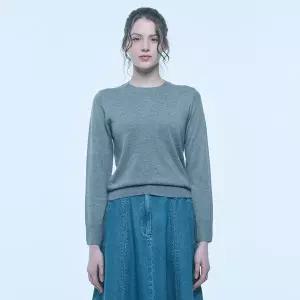 [UNIT](센텀시티점)캐시미어 블렌디드 비키 풀오버 (ZFKKCN10BN-M/GREY)