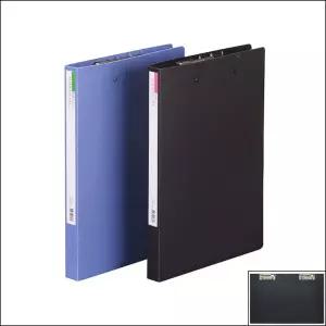 2색 1개 더블 레버화일 양면 집게 A4 문서 서류 레버클립 듀얼 집게파일