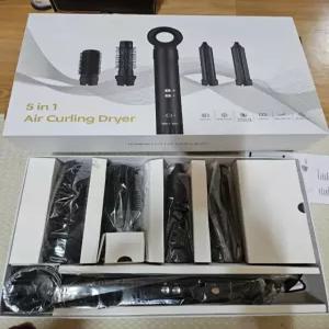 휴브론 에어컬링 헤어스타일러 전문가용 드라이기 5in1 에어브러쉬