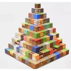 마인크래프트 자석블럭 생일 구현 선물 교구 빌딩