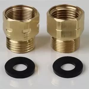 주방 절수 페달 연결 호스 싱크대 연장 부속품 출수구 연결대 2종 세트