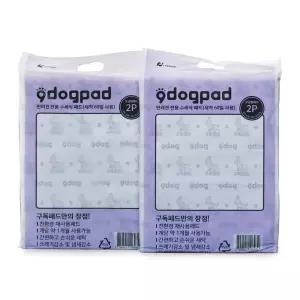 누기패드 대체 씻어쓰는 재사용 강아지 배변패드 2매 x 2개