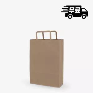 크라프트 재생 플랫쇼핑백 110 (100장) 220x90x280