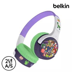 [벨킨] 디즈니 토이스토리 사운드폼 미니 어린이 블루투스 무선 헤드폰 AUD002TS