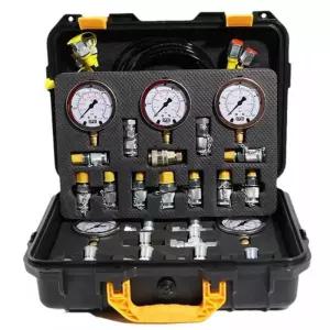 대형 굴삭기 유압게이지 측정기 조합 차압계 압력 오일 측정