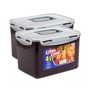 굿앤굿 lg 엘지 삼성 비스포크 딤채 호환 김치 냉장고 김치통 스탠드형 통 4L