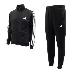 아디다스 3S 플리스 TT 트랙 수트 (JI8878 M)/남자/남성/운동복/상하의/트레이닝/러닝/헬스/운동/추리닝