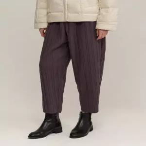 [플리츠미][최초가 138000원] 다이아 누비 스트레이트 팬츠_EPPTW225006