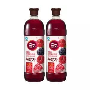 청정원 홍초 복분자 (기능성)1.5L, 2개
