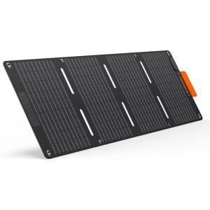 Jackery SolarSaga 40W 미니 태양광 패널, USB-C 및 USB-A 포트가 있는 휴대용 휴대폰용 책 크기 접이식 충전기, E300Plus와 호환, 하이킹 캠핑용 IP68 방수 기능 제공