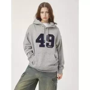 [후아유](의정부점)Boucle Logo Hoodie(Brushed) WHMHF4T23U