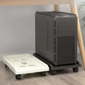 컴퓨터 본체받침대 데스크탑 선반 컴퓨터다이 PC선반/컴퓨터/본체/데스크탑/받침/거치/선반/이동식