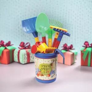 한립 주말농장 텃밭놀이 도구세트 (대) 모래놀이 대형삽 갯벌체험 양동이 야외장난감 어린이