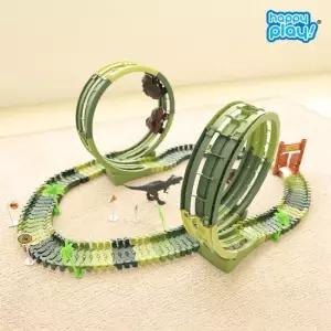 공룡대탐험 다이노트랙 익스트림 360도 레일 장난감 자동차