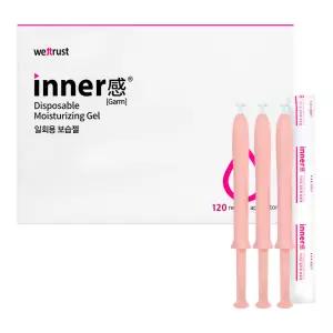웨트러스트 이너감 모이스처라이징 젤 120p (일회용 여성 청결제 보습제 개별포장 이너클렌저)
