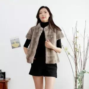 우진모피 WJ 코펜하겐퍼 휘메일 실버블루 밍크숏자켓 국내생산 본사직영1051688
