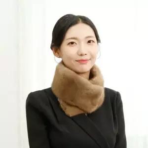 우진모피 WJ 코펜하겐퍼 휘메일 브라운 밍크머플러 국내생산 본사직영1051760