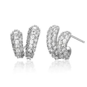 [가이거] 18K GF 언발 커브 귀걸이 GI8KPEE068