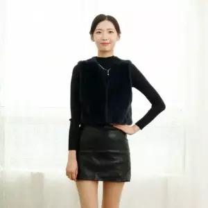 우진모피 WJ 코펜하겐퍼 휘메일 청록 숏밍크베스트 국내생산 본사직영1051816