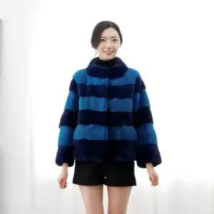 우진모피 WJ 코펜하겐퍼 휘메일풀스킨 호리젠탈 밍크코트 4MT7712 국내생산 본사직영1051627