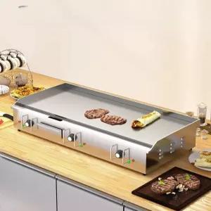 업소용 전기 그리들 전기그릴 테이블형 전기철판 불판 전판 기계 토스트 부침개 구이 부침기