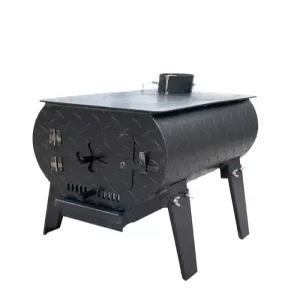 거꾸로타는 난로 화목난로 50x35 나무 화목 스토브 주물난로 주물 캠핑 화덕