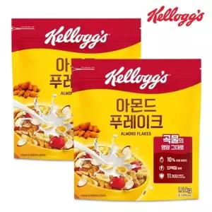 켈로그 아몬드 푸레이크 1200g x 2개