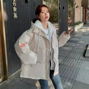 HS라이프 겨울 퍼자켓 모피 점퍼 코트 웰론 여성 두꺼운 페이크 패딩 방한 후드 캐주1071262