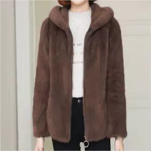 HS라이프 겨울 퍼자켓 모피 점퍼 코트 여성 3컬러 후리스 털집업 아우터1071264