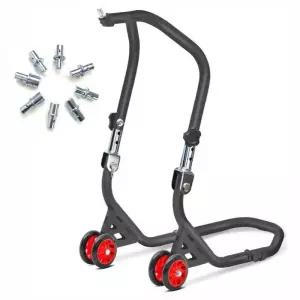 바이크리프트 프론트 스탠드 작업대 카센터 정비 자키 작키 지지대 거치대 바이크 휠