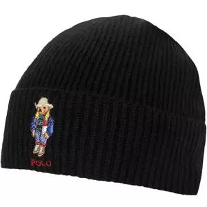 PC1031-001 폴로 랄프로렌 홀리데이 베어 자수 울 비니