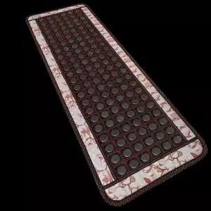 옥돌매트 찜질매트 온돌침대 전기장판 1인용 침실 옥 가열 사무실 롱 원적외선 매트