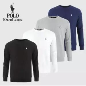 폴로 맨투맨 랄프로렌 남녀공용 데일리 커플티 빅사이즈 단체복 가족티셔츠 국내생산