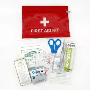 구급 파우치 10종 세트 휴대용 응급처치 키트/보관/약케이스/약품/보관함/의약품/의료박스/약통/약보관함