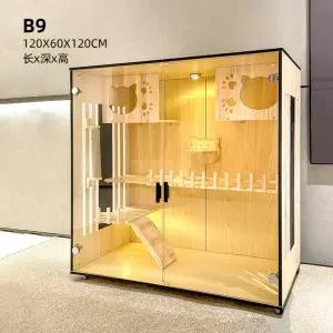 고양이집 반려묘 울타리 캣타워 나무 장난감 숨숨집