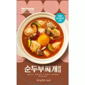 노브랜드 순두부찌개양념 130g