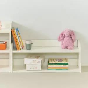 [퍼니코]모모 E0등급 전면 2단 낮은 교구장 어린이 아기 유아책장