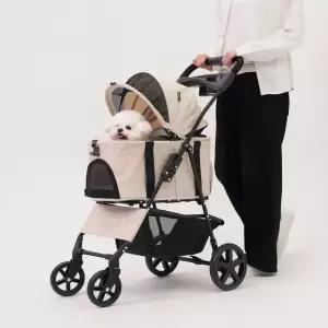 플리다스 강아지 유모차 애견 분리형 접이식 개모차 소형견 중형견