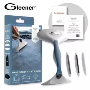 글리너 수동 보풀제거기 세탁소 전문가용(캐나다 본사 정품) 본체+전용날 3종+보관용 파우치
