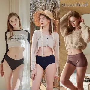 [물랑루즈][샘방지코팅]여성 위생/생리팬티 노라인/삼각/드로즈/하이웨스트