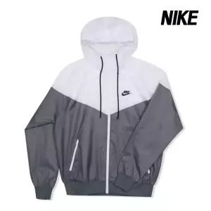 나이키 바람막이 NSW 윈드러너 후드 자켓 남성 그레이 DA0002-084