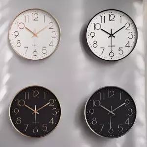 인테리어시계 베르 무소음 인테리어 벽시계 4color/욕실용/엔틱/벽걸이/화장실/전자/무브먼트/시계