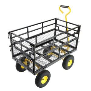 손수레 철제 카트 휠 웨건 구르마 B타입 캠핑용 오버 캠핑웨건