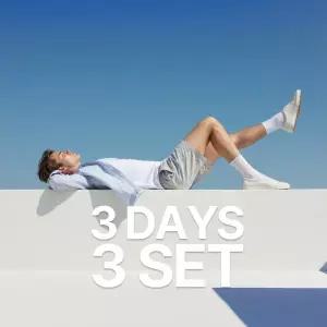 [롯데백화점]리투 [3 PACK] 에어리쿨 크루 삭스 - L2F7U1GSCW009A3