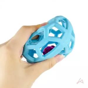 ( )강아지 방울공 장남감 반려견볼 애견공놀이 애견 놀이 축구공 실리콘공